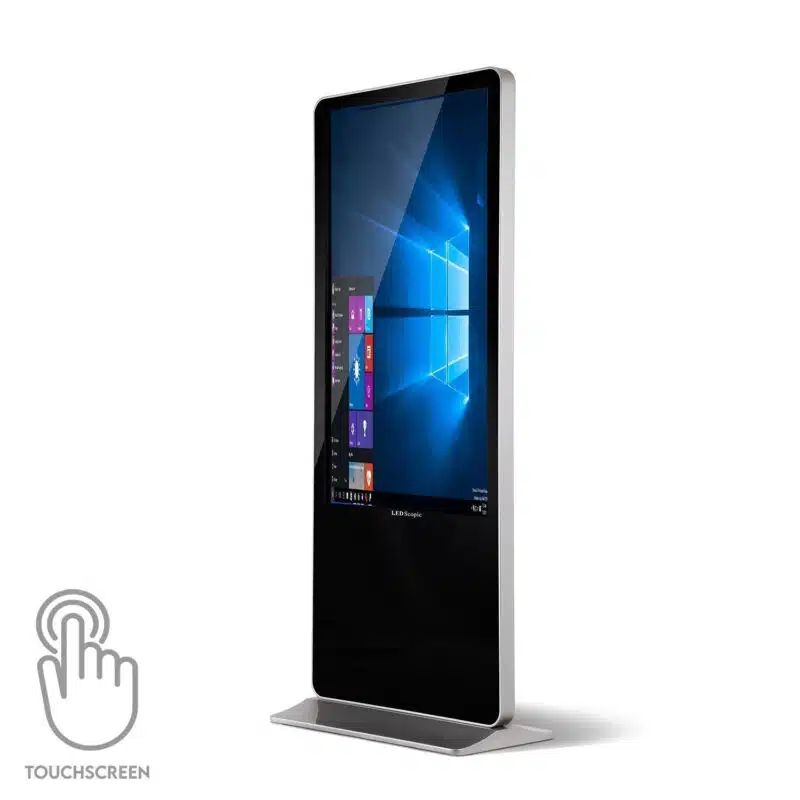 Touch Screen Vertical Kiosk